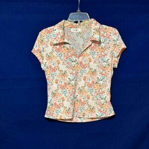 Flowered Top by RoomMates, Size L
